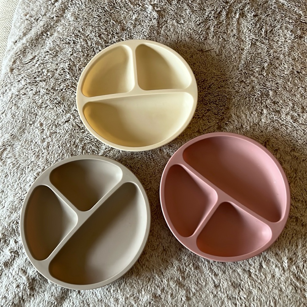 Wee Sprouts Silicone Suction Plates (3)